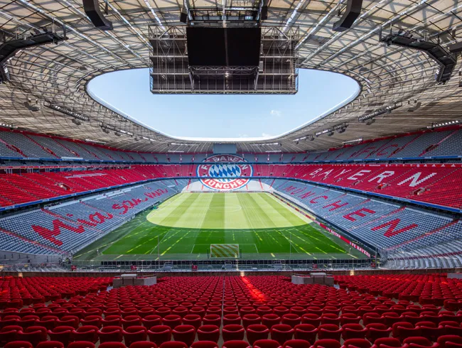 Allianz Arena - inside